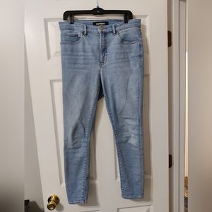 Express high rise jeans